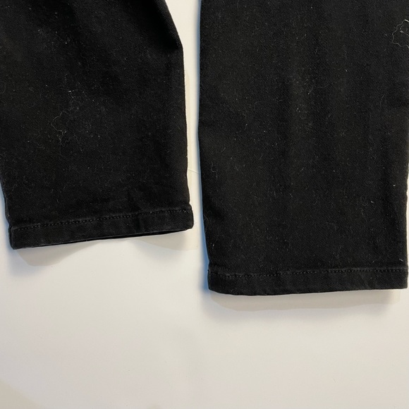 Gloria Vanderbilt Black Denim Jeans Skinny Leg size 8 - Picture 5 of 8